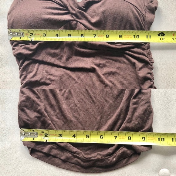 Hold for Jeni- Set of 3 Strapless Gray, Black & Brown Tops - Picture 13 of 14